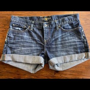 Lucky Brand jean shorts. Size 29/8.